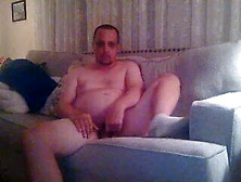Relaxing On The Couch Playing With My Dick