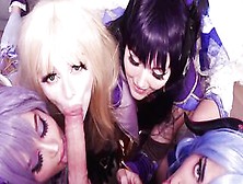 Genshin Impact Girls Anal Sex Party