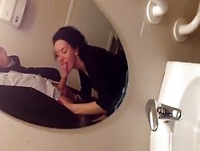 Blowjob And Cumshot In Public Toilet