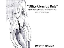 “Office Clean Up Duty” [Dom]Female X Listener Nsfw Audio F4M