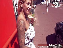 German Blonde Tattoo Milf Bitch Public Pick Up Erocom Date Pov Outdoor