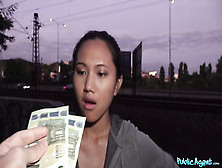 Public Agent - Agent Tastes First Asian Vagina 1 - Erik Everhard