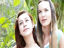 Lesbians Sharing Realy Big Dildo
