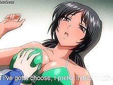 Busty Anime Teen In Sexy Swimsuit Jizzed Part6