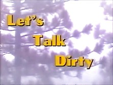 Let's Talk Dirty (1987) Part1