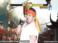 Hump And Brutality In This Hard-Core Parody Of Street Fighter