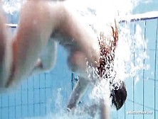 Zuzanna Swims Nude And Turned On Inside The Pool