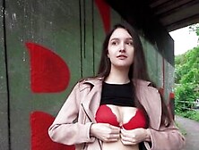 Picking Up A College Babe Outdoors And Paying Her For Pov Sex