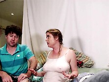 Nerdy Dude Is Learning How To Fuck The Stepsister