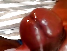 Big Black Cock Shemale Stroke And Cum #2 T-K