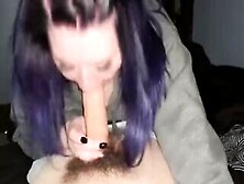 Blowing A Fat Cock