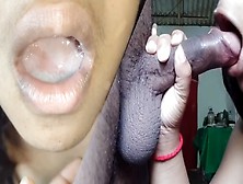 Sri Lankan Gf Gets A Mouth Full Of Sperm