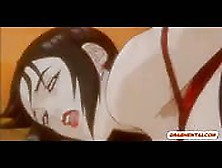 Bondage Japwhore Anime Gets Wax And Hot Poked