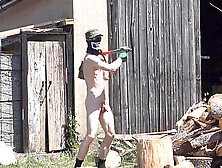 Dad Naked At House,  German Nudist Camping,  Naked