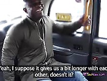 Cab Driver Sucks Big Cock Of Client