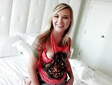 Cute Inexperienced Light-Haired Is Talked Into Trying Anal Invasion Penetration Hook-Up On Tape