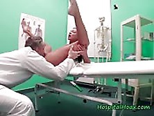 Freaky Babe Enjoys Doctors Big Cock