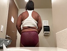 Big Bodied Woman Panty Try On