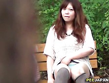Public Pissing Is So Sexy With This Japanese Woman