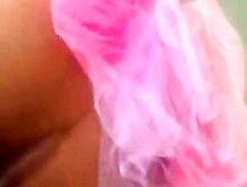 Mature Bbw Fuckbuddy Fucked In The Ass With Tutu & Blindfold