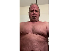 Retired Military Daddy And His Big Uncut Cock Need Release