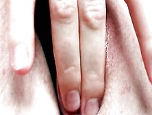Huge Juicy Clitoris Masturbating With Fingering,  Orgasm Control,  Good Close-Up