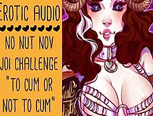 No Nut November Joi Challenge | Erotic Audio Only Nnn Jack Off Instructions By Lady Aurality