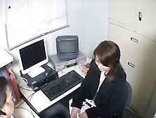 Smoking Hot Jap Secretary Sucks In Voyeur Blowjob Video