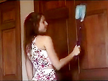 Junior Girl Gets Fucked By Old Guy During The Housework