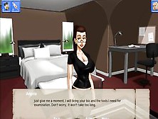 Shelter. Two - Angela Shows Her Melons So Davys Can Got A Boner - Visual Novel Gameplay