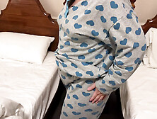 Zara Prepares To Sleep In The Hotel Room
