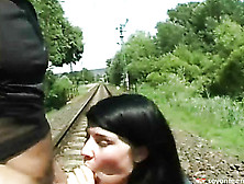 Fucking On The Railway Track
