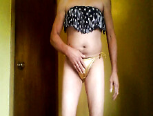 Shiny Gold Bikini