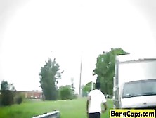 Black Thug Is Forced To Make Two Dirty Female Cops Cum