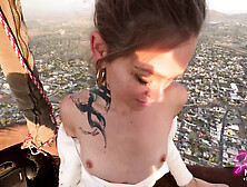 Risky Sex On A Hot Air Baloon Over The Mexico Pyramids