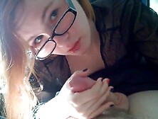 Hmdt - Pretty Redhead Girl Gives Bj And Gets Cum