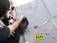 Thug Gets Arrested Outside His House And Gets Fucked In Jail