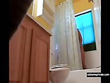 My Stepsister Showers While I Jerk Off