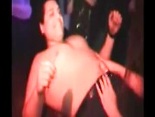 Stripper Exposes And Humiliates A Small Dick On Stage