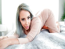 Passionate Inked Blonde Lauren Pixie Is Enjoying Intensive Sex