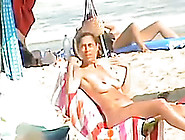 Bewitching Mother I'd Like To Fuck Babe On The Nudist Beach Tanning Her Milk Shakes
