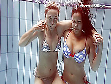 Russian Hot Teens Swim Nude Underwater