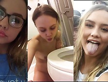 Toilet Licking Teen