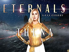 Busty Babe Kenzie Anne As Eternal Thena Is All Yours Vr Porn