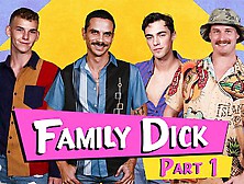 Stepfamily Taboo Parody With Jack Waters,  Nick Floyd,  Xtian Mingle & Jordi Massive - Familydick