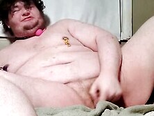 Fat Male Tapes Face Fully Cums With Toys In Ass