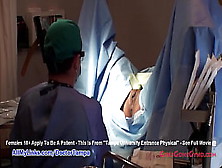 Daisy Ducati Gets Examined By Doctor Tampa For Her Tampa University Entrance Physical On Girlsgonegyno. Com!