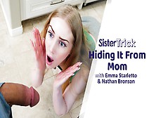 Emma Starletto & Nathan Bronson In Hiding It From Mom