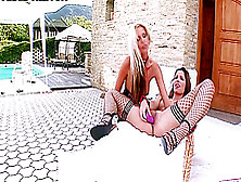 Anal Lez Bitches Fuck With Sex Outdoor Session