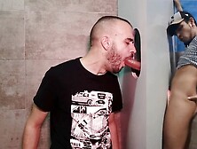 Leo Bulgari And Xisco Enjoy Intense Glory Hole Action With Incredible Cum Shots!